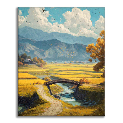 Zlatá sklizeň - malování podle čísel