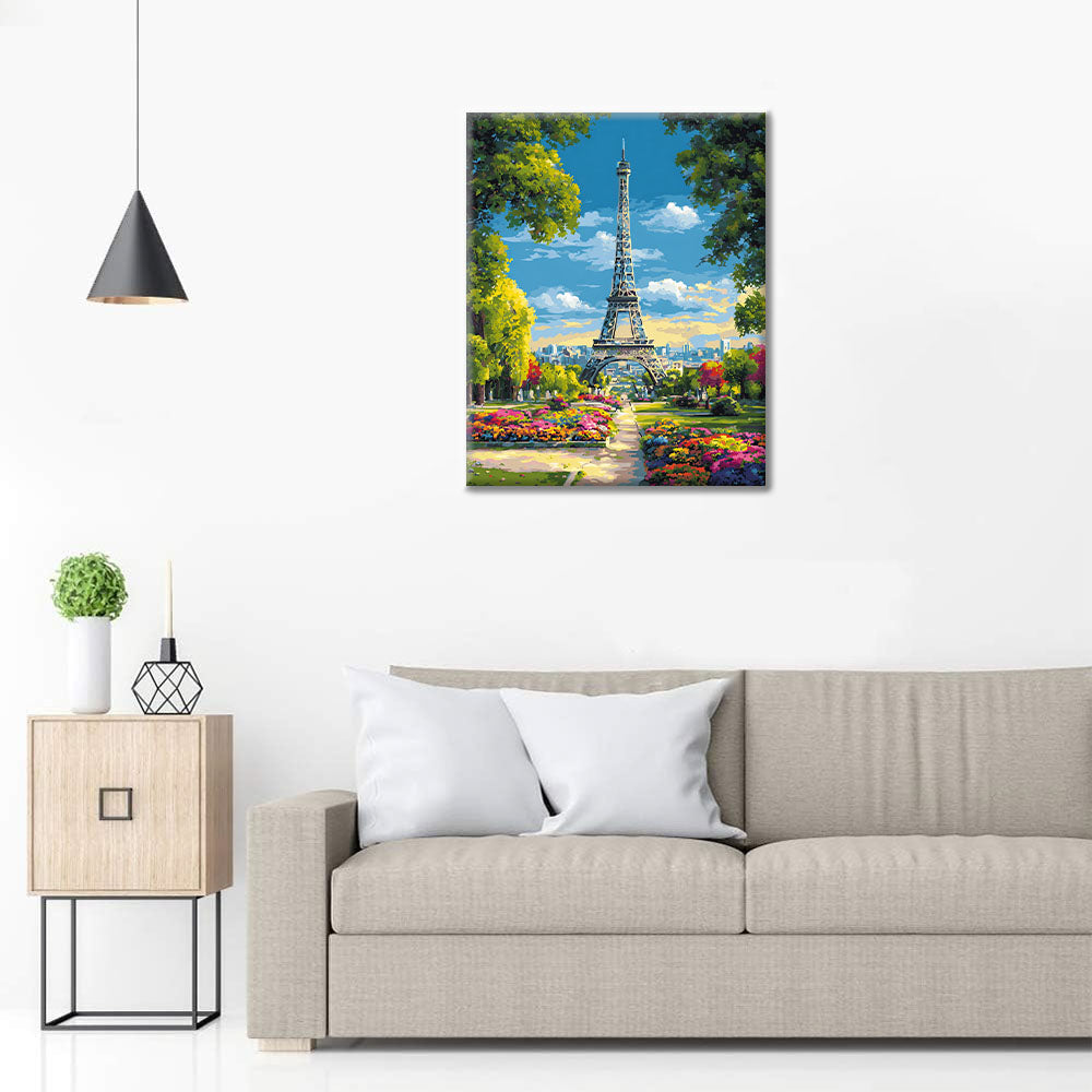 Paříž - Malování podle čísel