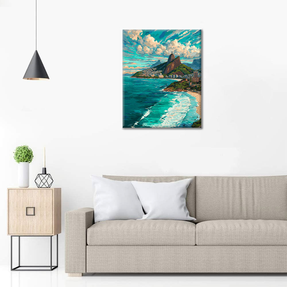 Rio de Janeiro - Malování podle čísel