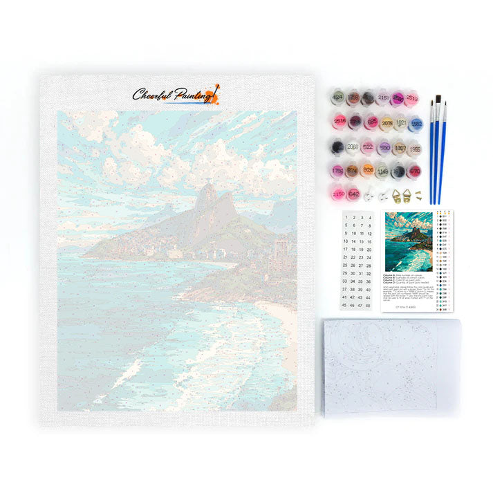 Rio de Janeiro - Malování podle čísel