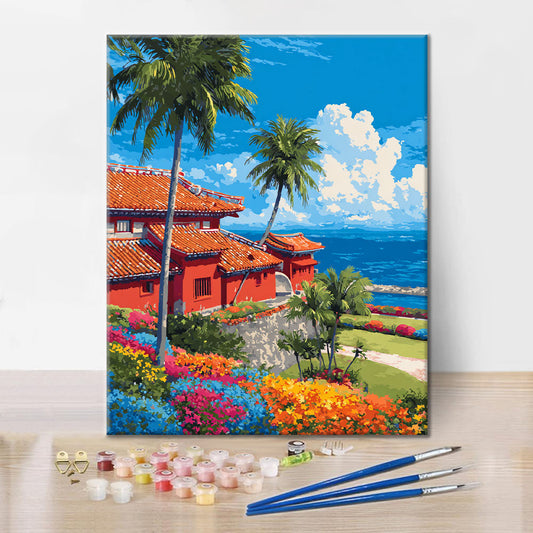 Hrad Shurijo - Malování podle čísel