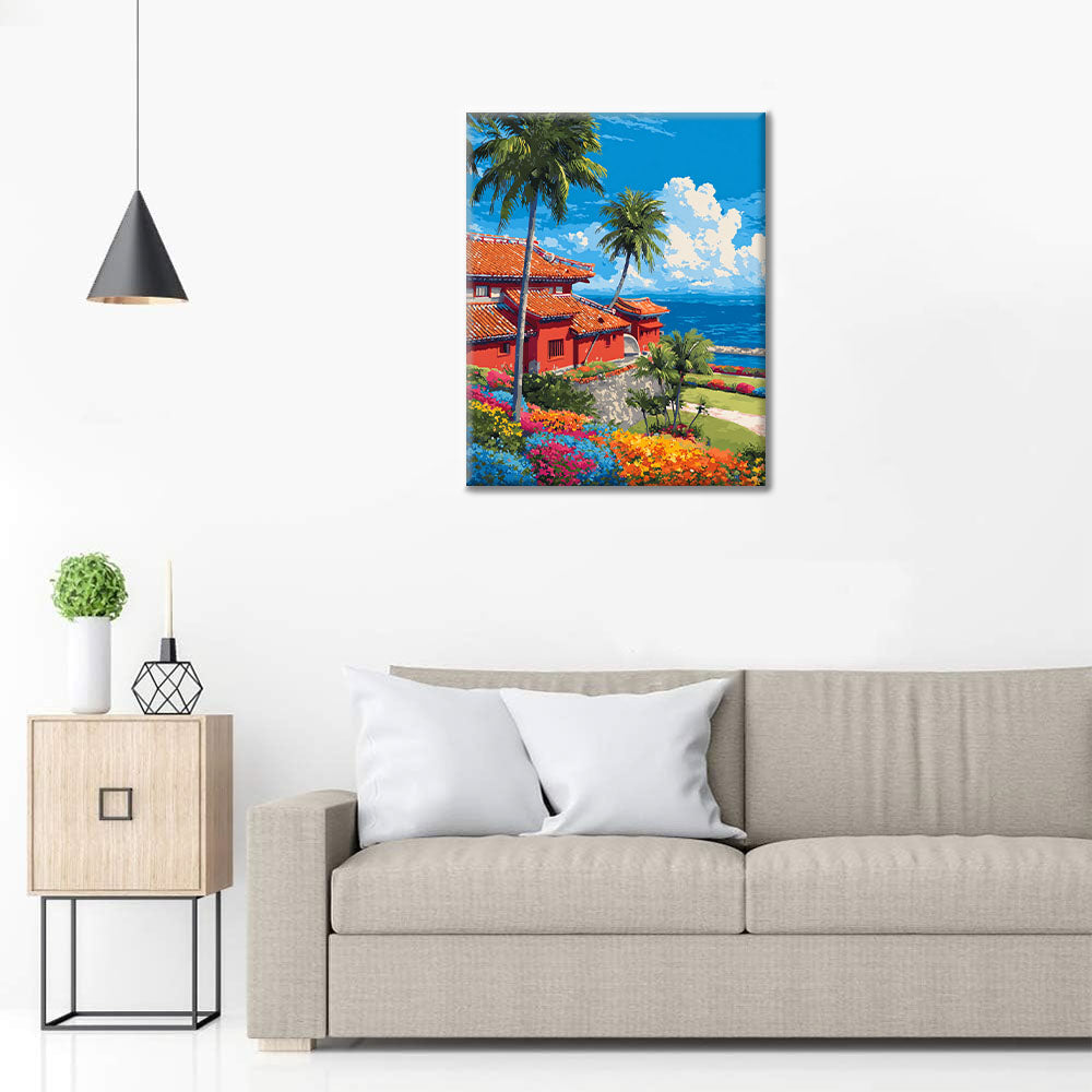 Hrad Shurijo - Malování podle čísel