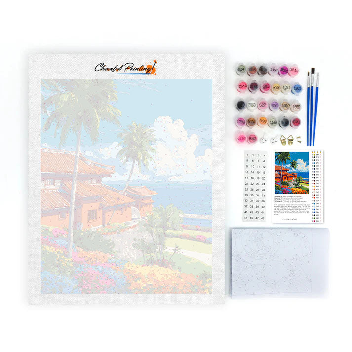 Hrad Shurijo - Malování podle čísel