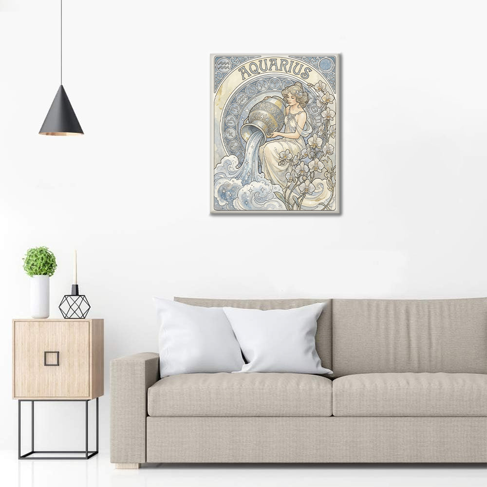 VODNÁŘ - Malování podle čísel