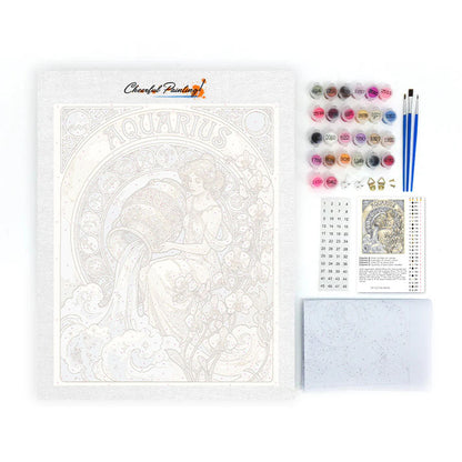 VODNÁŘ - Malování podle čísel