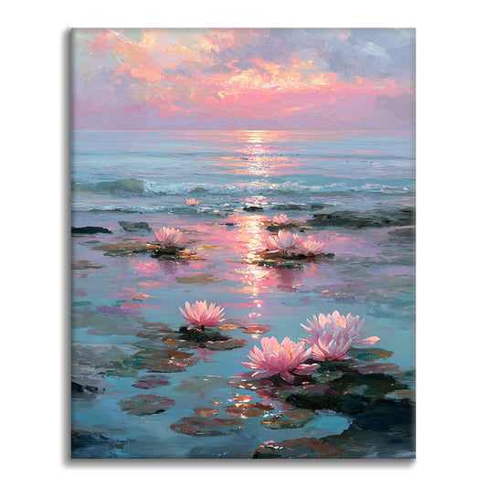 Blush Horizon - Malování podle čísel