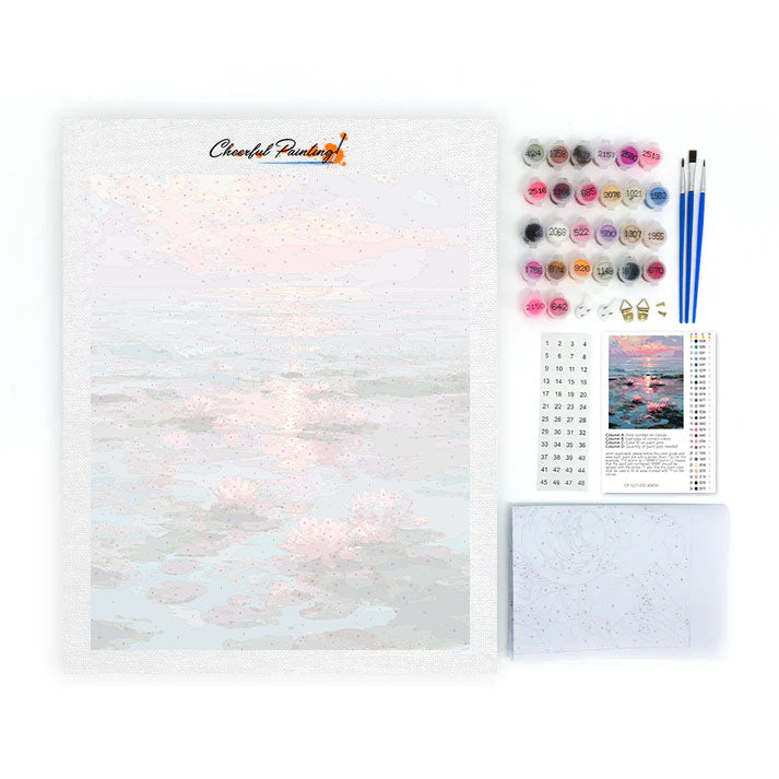 Blush Horizon - Malování podle čísel