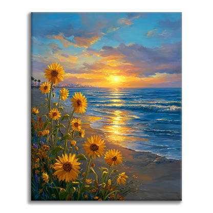 Zlatý břeh - malování podle čísel