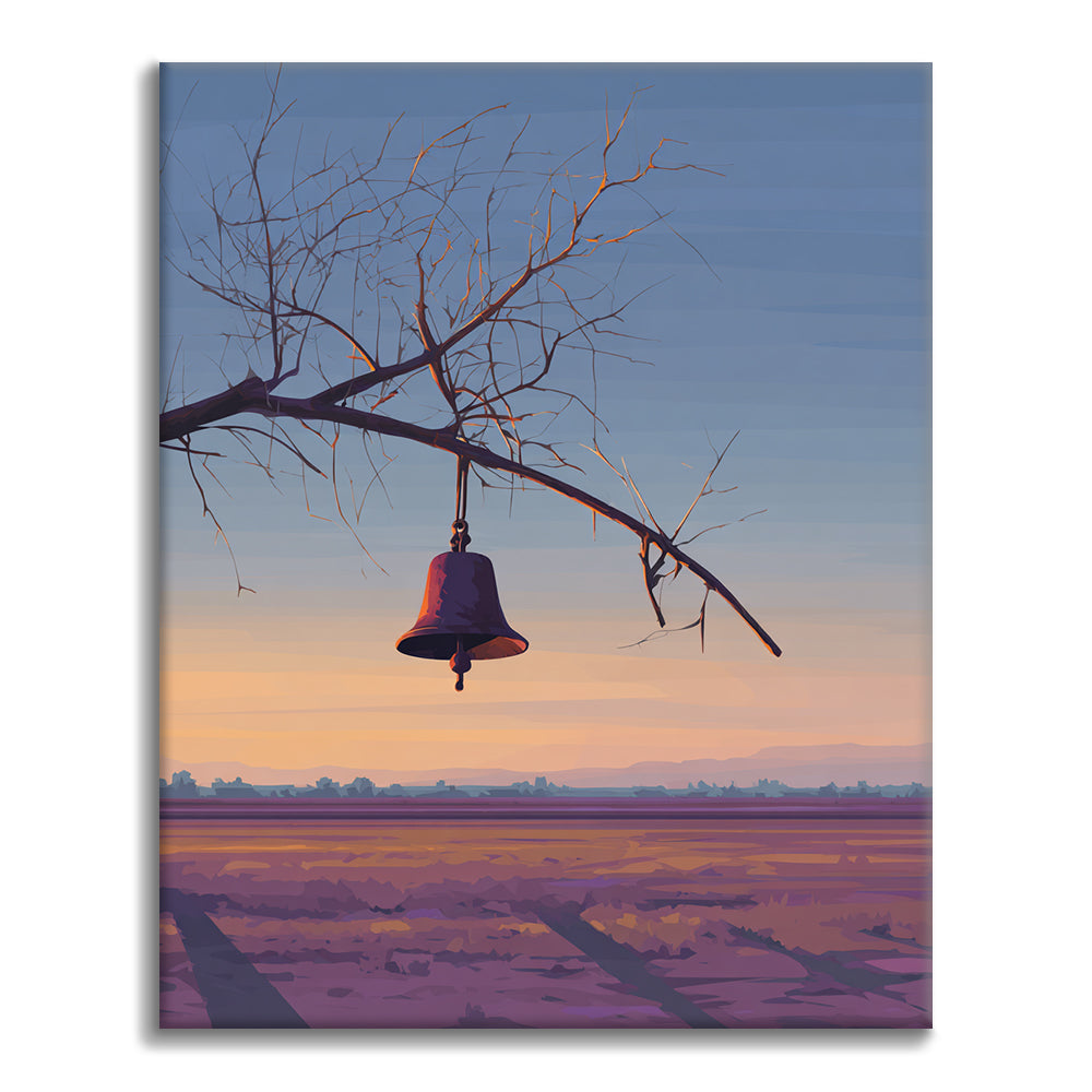 Sada malování podle čísel - Krajiny -Závěsný zvonek - malování podle čísel - Cheerful Painting