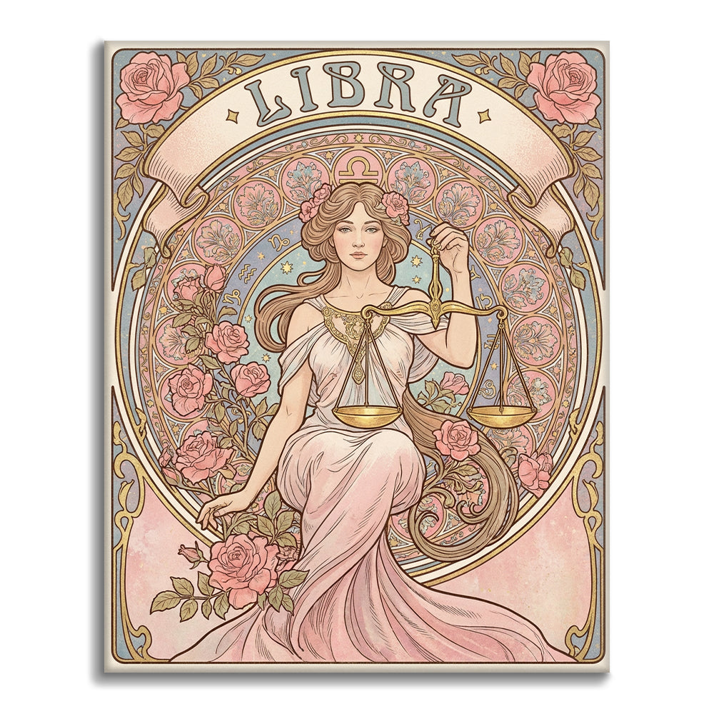 VÁHY - Malování podle čísel