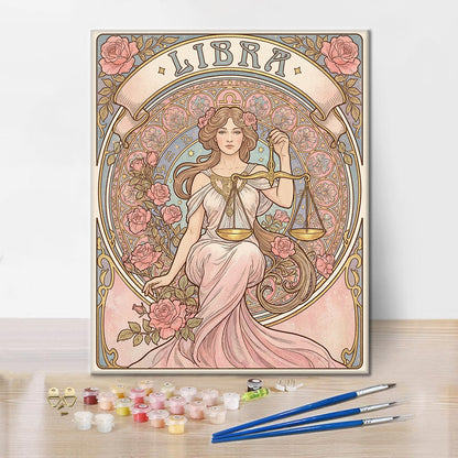 VÁHY - Malování podle čísel