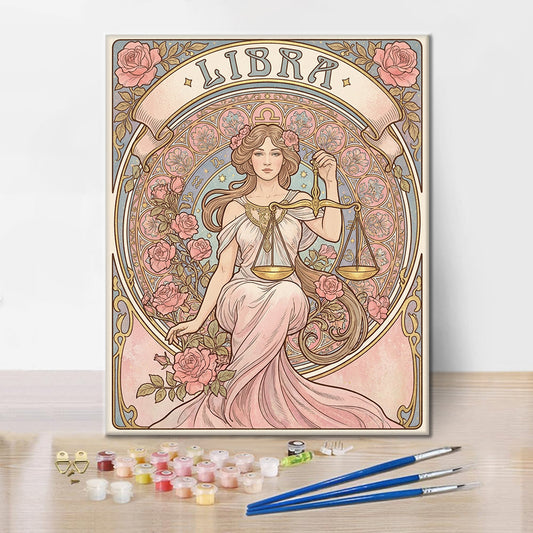 VÁHY - Malování podle čísel