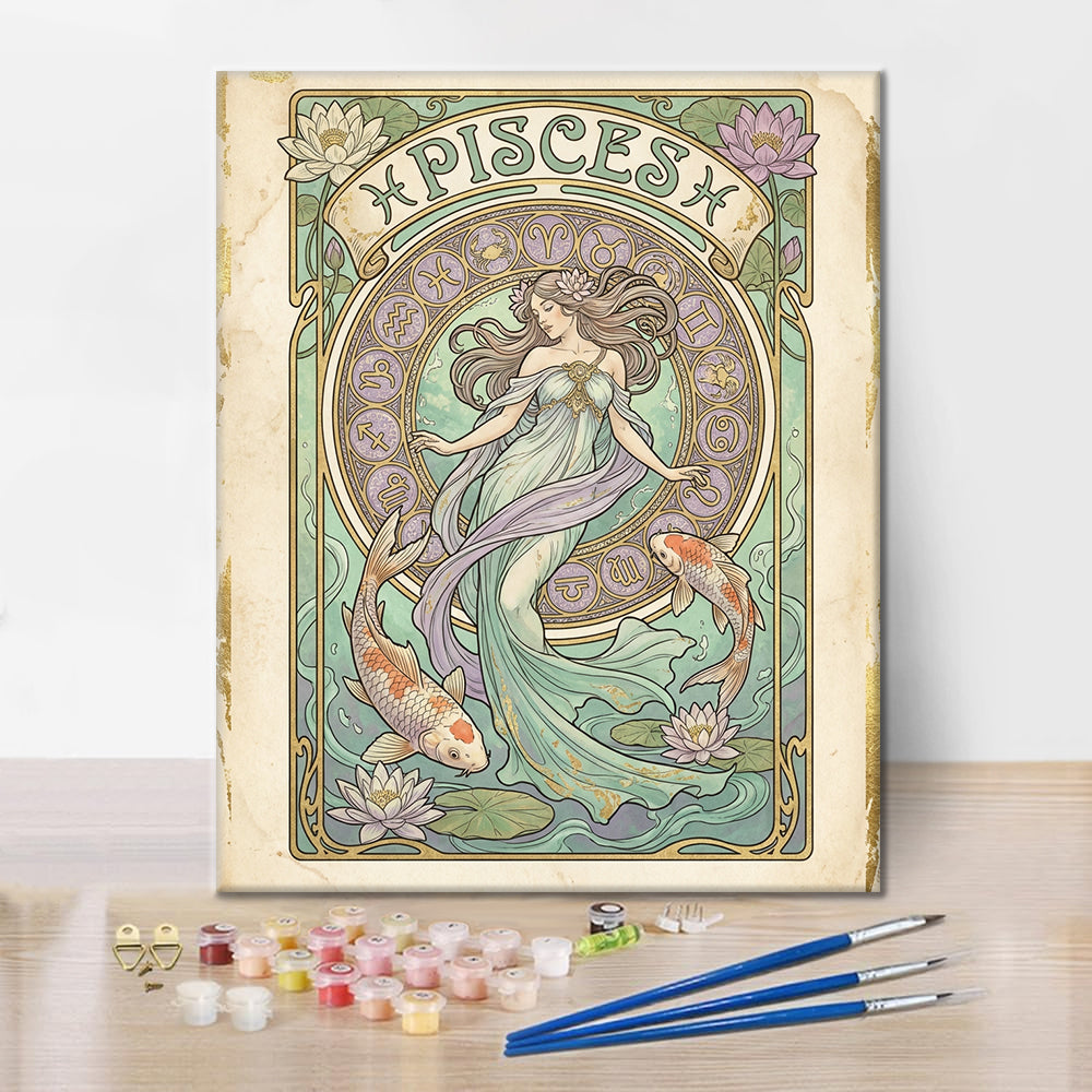 RYBY - Malování podle čísel