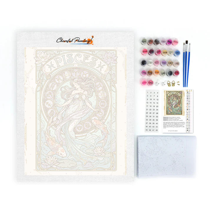 RYBY - Malování podle čísel