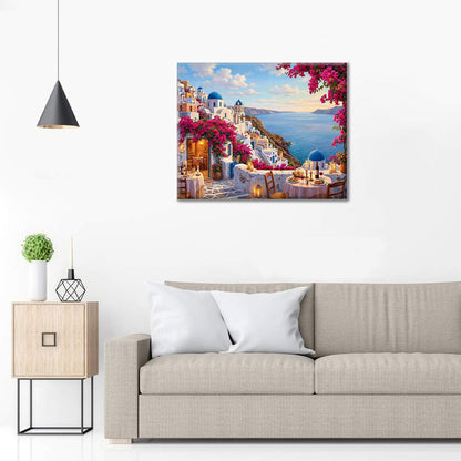 Santorini - Malování podle čísel