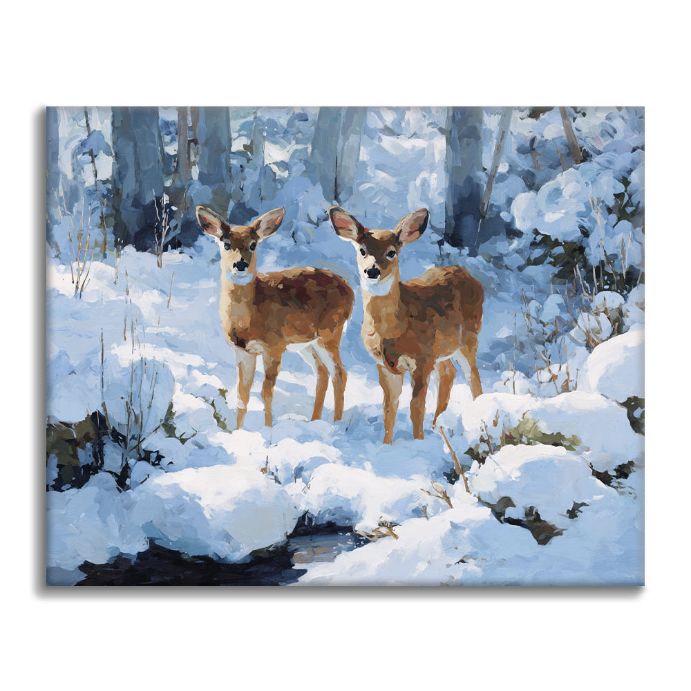 Tichý pár - Malování podle čísel