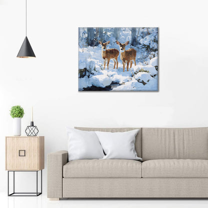 Tichý pár - Malování podle čísel