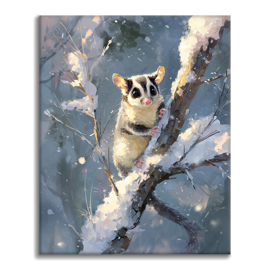 Cukrový kluzák - malování podle čísel