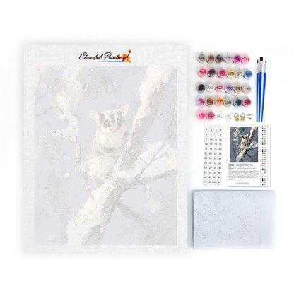 Cukrový kluzák - malování podle čísel