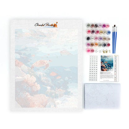 Podvodní svět - malování podle čísel