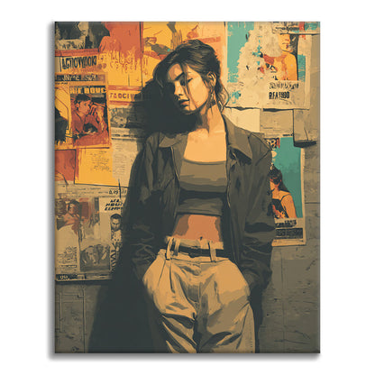 Nálada z Wallflower - Malování podle čísel