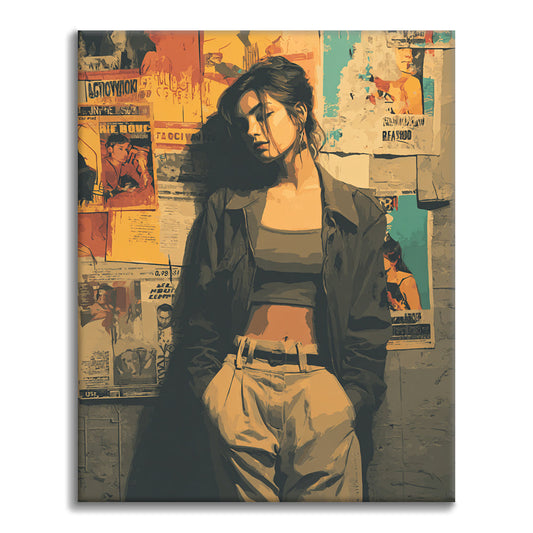 Nálada z Wallflower - Malování podle čísel