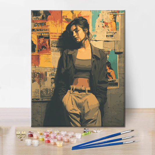 Nálada z Wallflower - Malování podle čísel