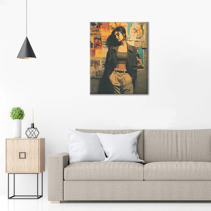 Nálada z Wallflower - Malování podle čísel