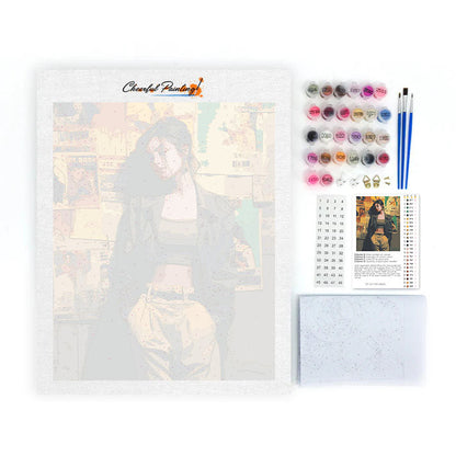 Nálada z Wallflower - Malování podle čísel