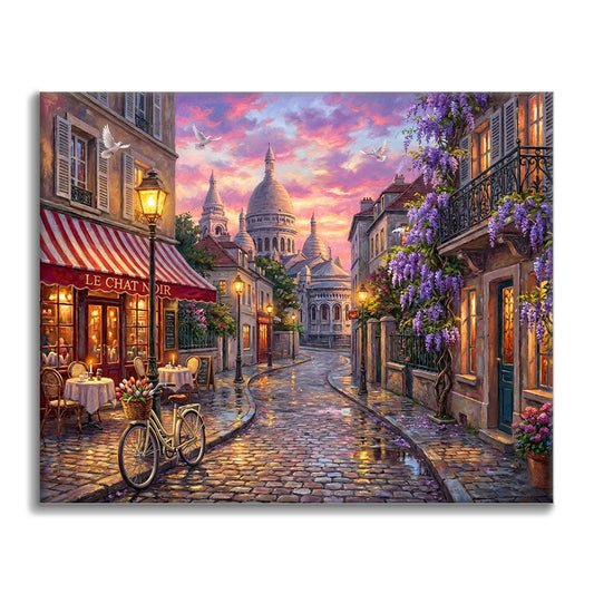 Bazilika Sacré Coeur - Malování podle čísel