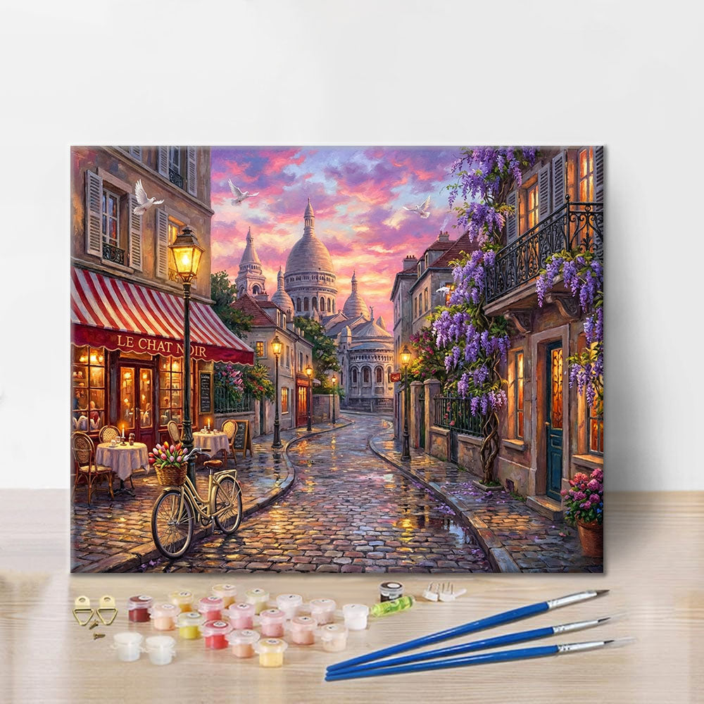 Bazilika Sacré Coeur - Malování podle čísel