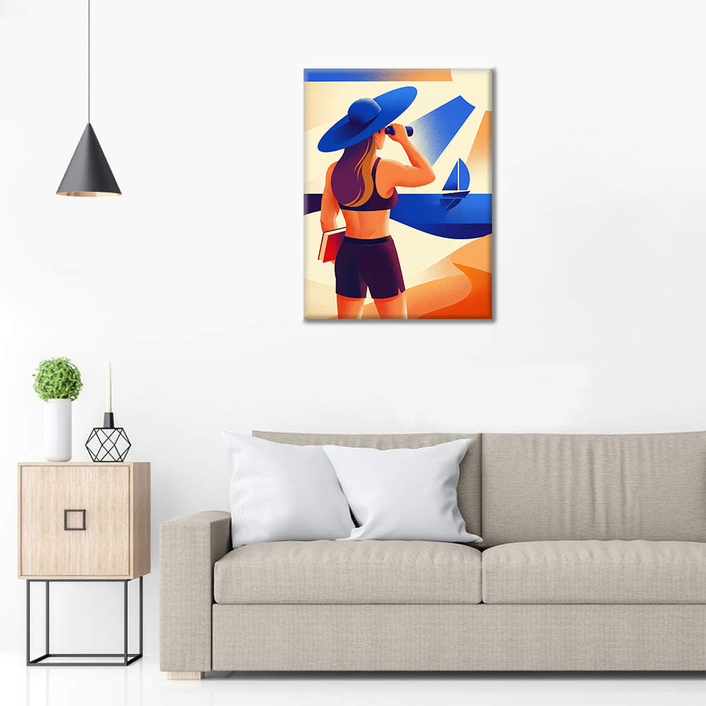 Plážová hlídka - Malování podle čísel