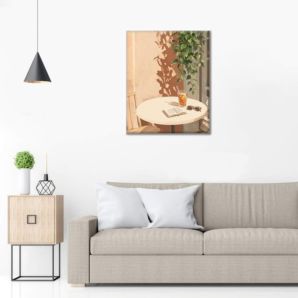 Klidné kouty - Malování podle čísel