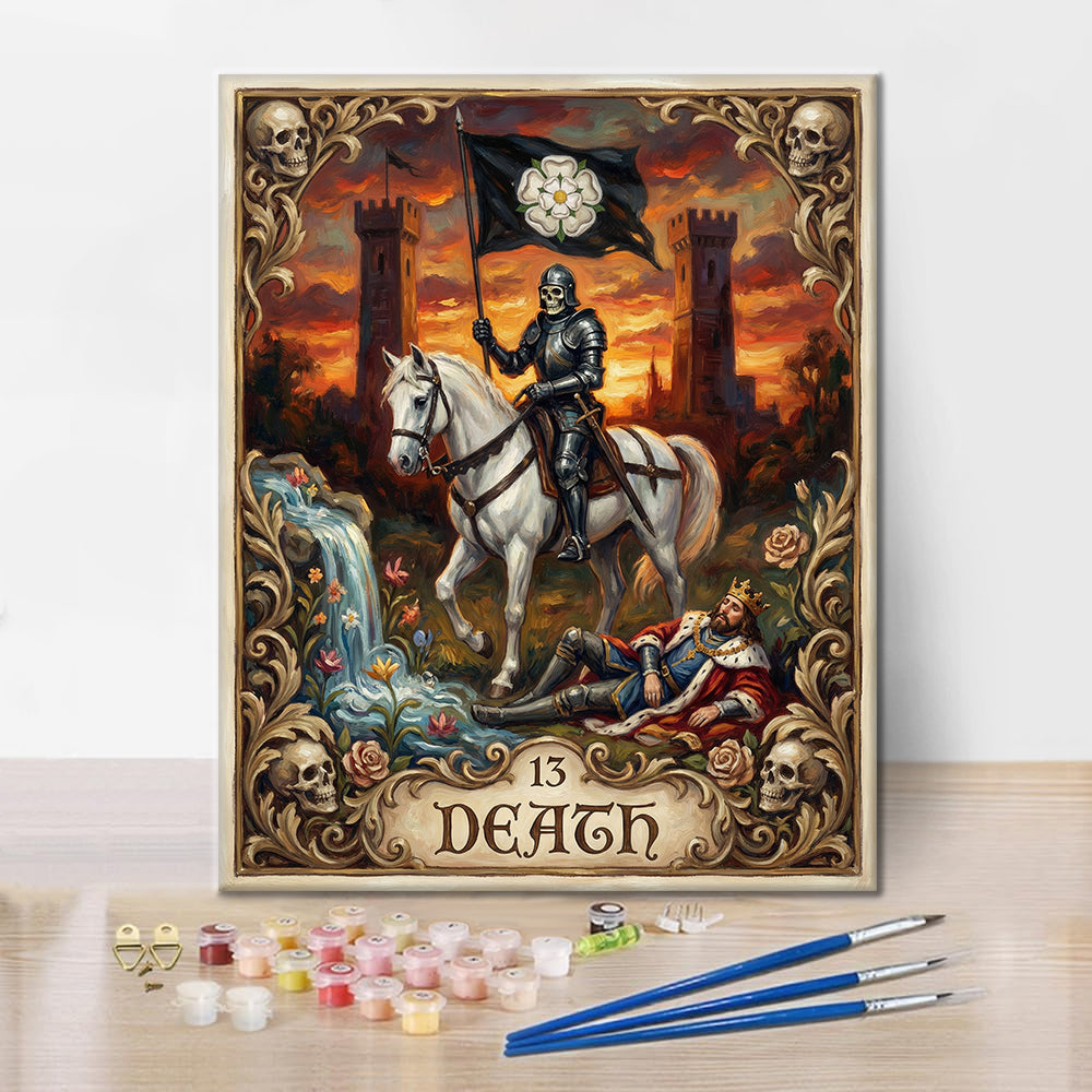 Smrt - Malování podle čísel