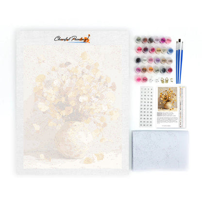 Sušené květiny - Malování podle čísel