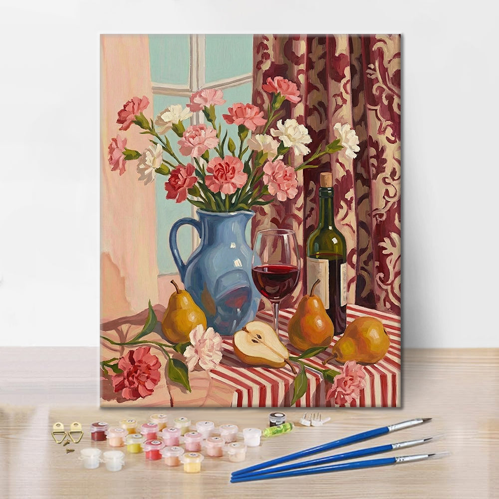 Elegantní stůl - Malování podle čísel