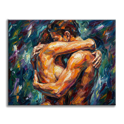 Propletená srdce - Malování podle čísel