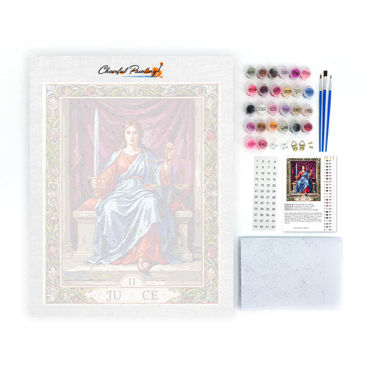 Spravedlnost - Malování podle čísel