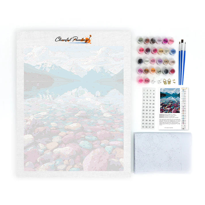 Jezero Mcdonald - Malování podle čísel