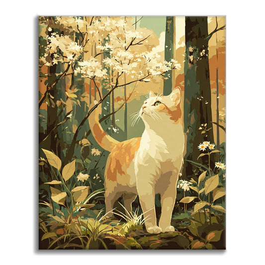 Jarní hlídka - Malování podle čísel