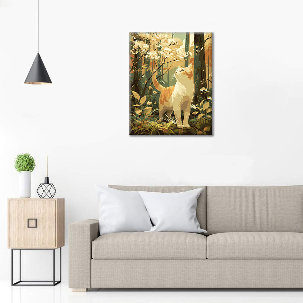 Jarní hlídka - Malování podle čísel