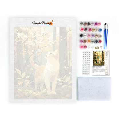 Jarní hlídka - Malování podle čísel