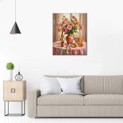 Harmonie na stole - Malování podle čísel