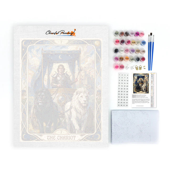 Vůz - Malování podle čísel