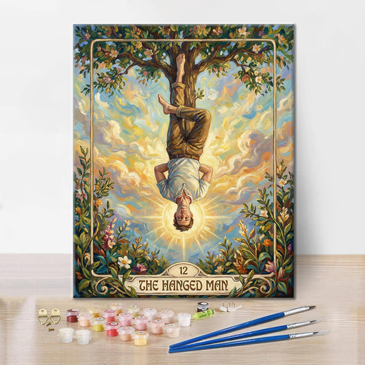 Oběšený muž - Malování podle čísel