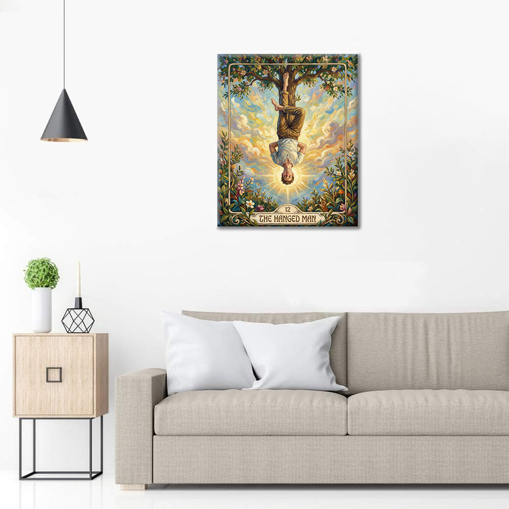 Oběšený muž - Malování podle čísel