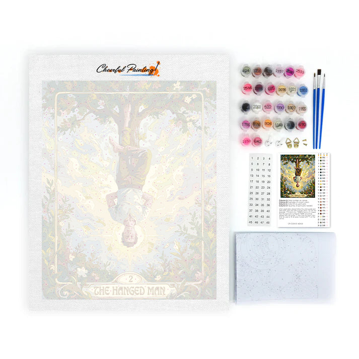 Oběšený muž - Malování podle čísel