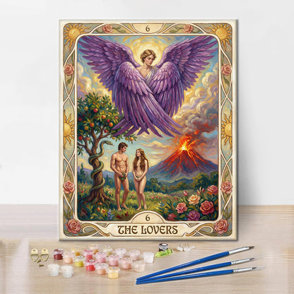 Milenci - Malování podle čísel