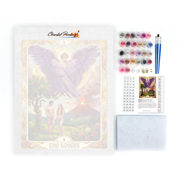 Milenci - Malování podle čísel