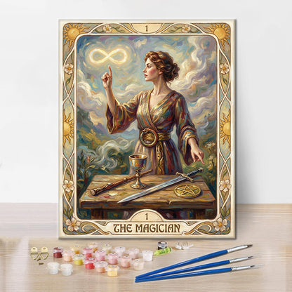 Kouzelník - Malování podle čísel